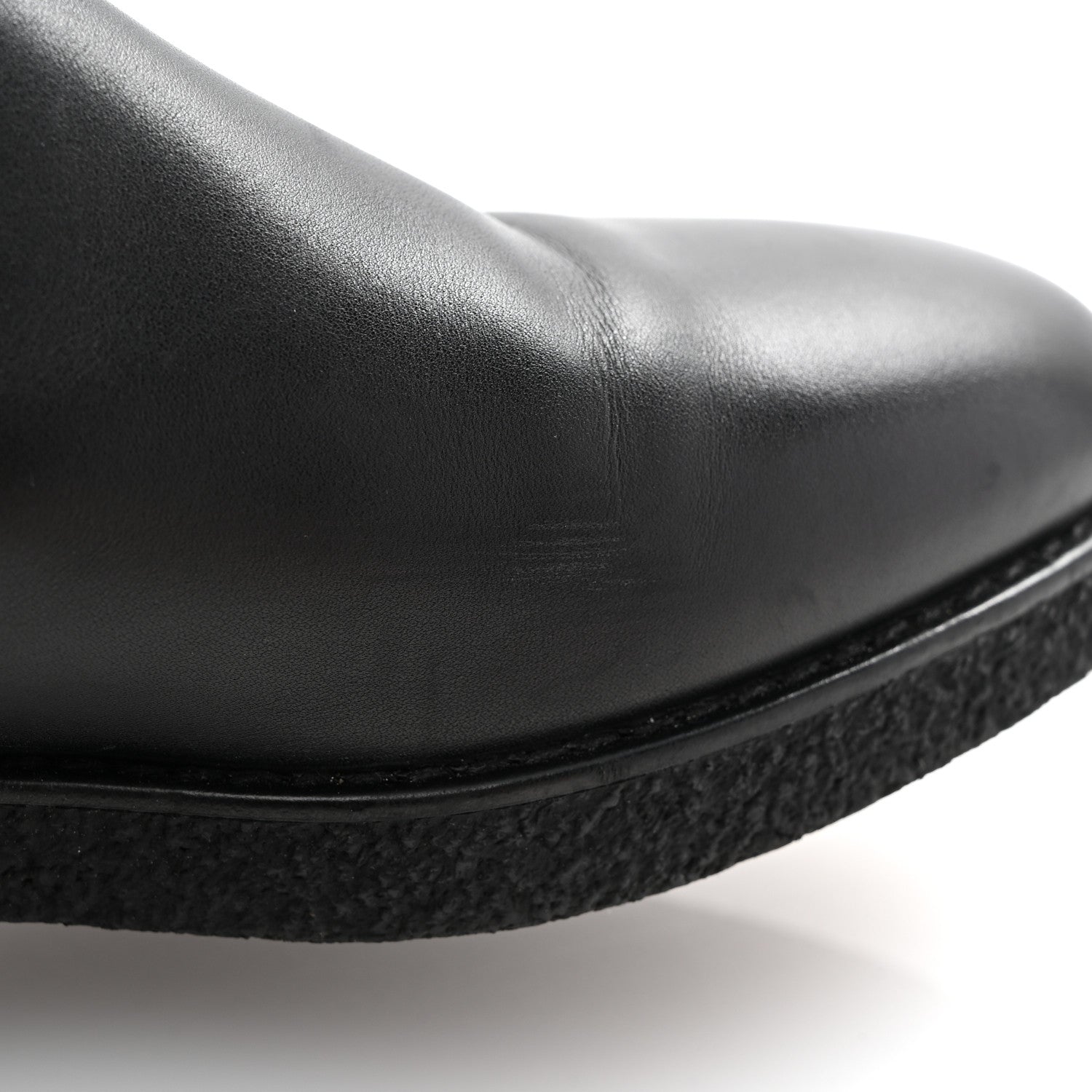 Hermes Heritage Calfskin Follow Ankle Boots 38 Black 11 of 12