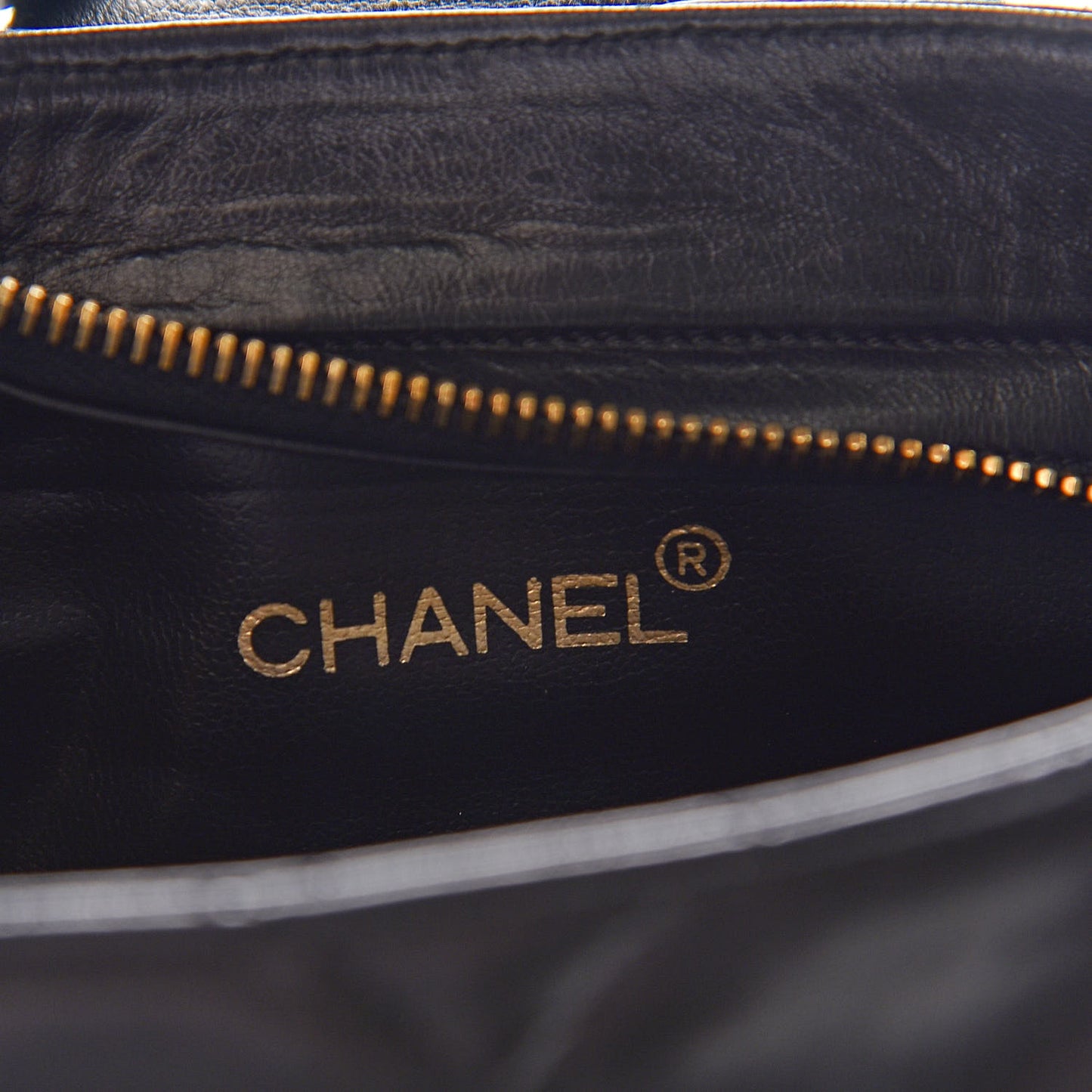 Lambskin Quilted Shoulder Bag Black