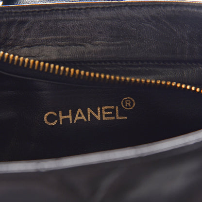 Chanel Lambskin Quilted Shoulder Bag Black 6 of 13