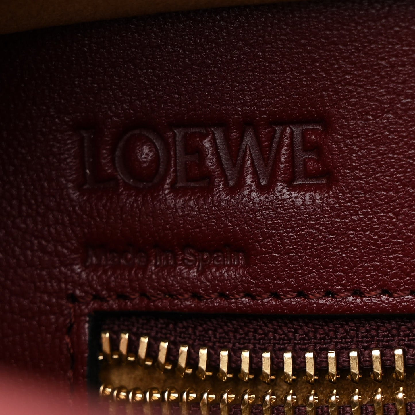 Calfskin Perforated Amazona 28 Berry