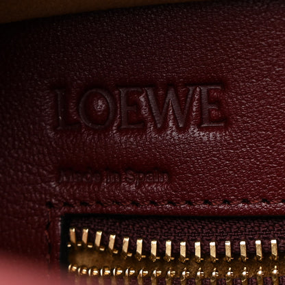 Loewe Calfskin Perforated Amazona 28 Berry 6 of 9