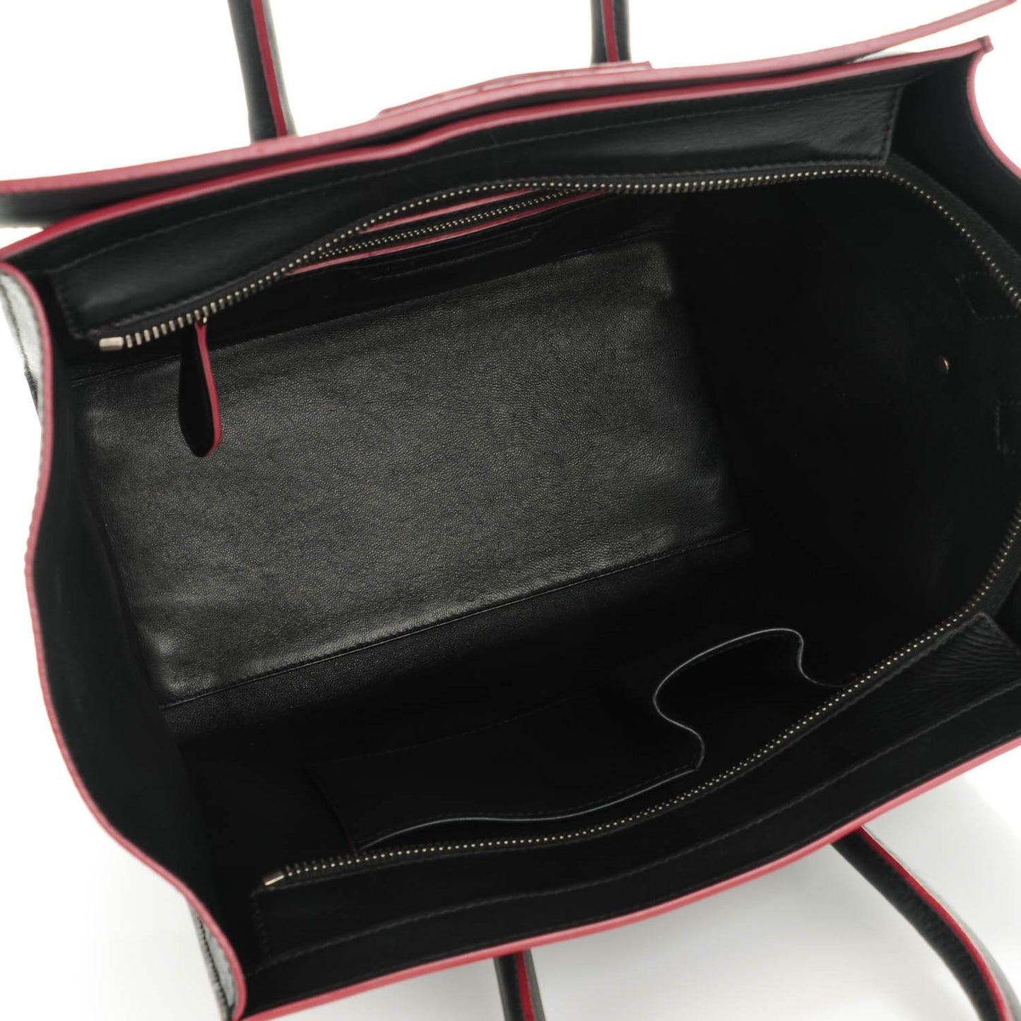 Smooth Calfskin Mini Luggage Black