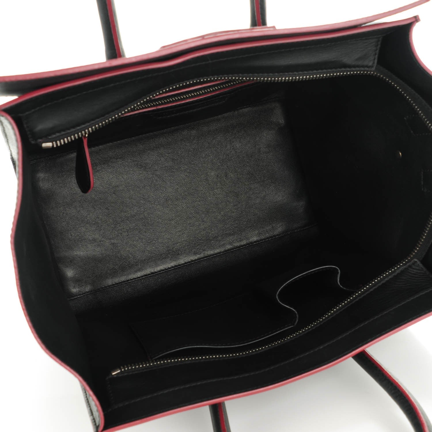 Celine Smooth Calfskin Mini Luggage Black 5 of 7