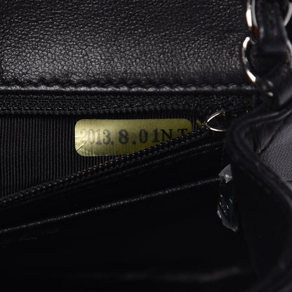 Chanel Lambskin Quilted Mini Square Flap Black 10 of 13