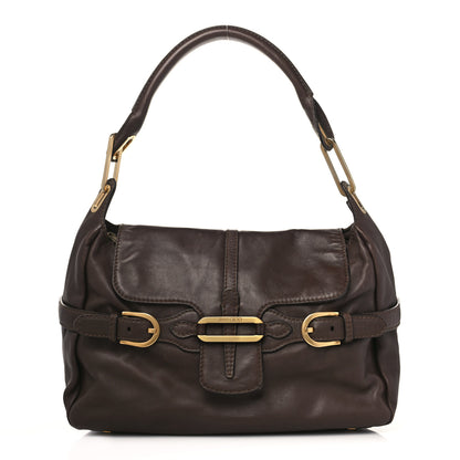 Jimmy Choo Calfskin Tulita Brown 1 of 11
