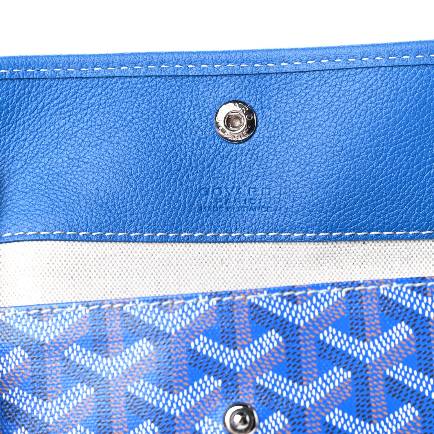 Goyard Goyardine Saint Louis GM Sky Blue 7 of 9