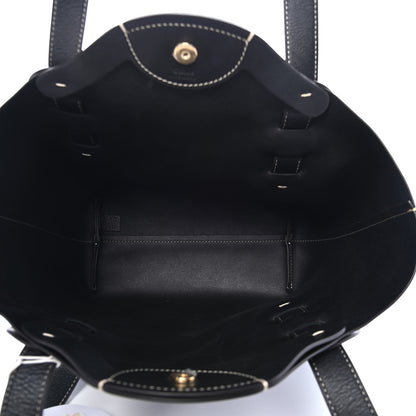 Chloe Small Grain Smooth Calfskin Medium Darryl Tote Black 4 of 4