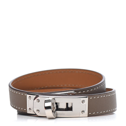 Hermes Swift Kelly Double Tour Bracelet T3 Etoupe 1 of 4
