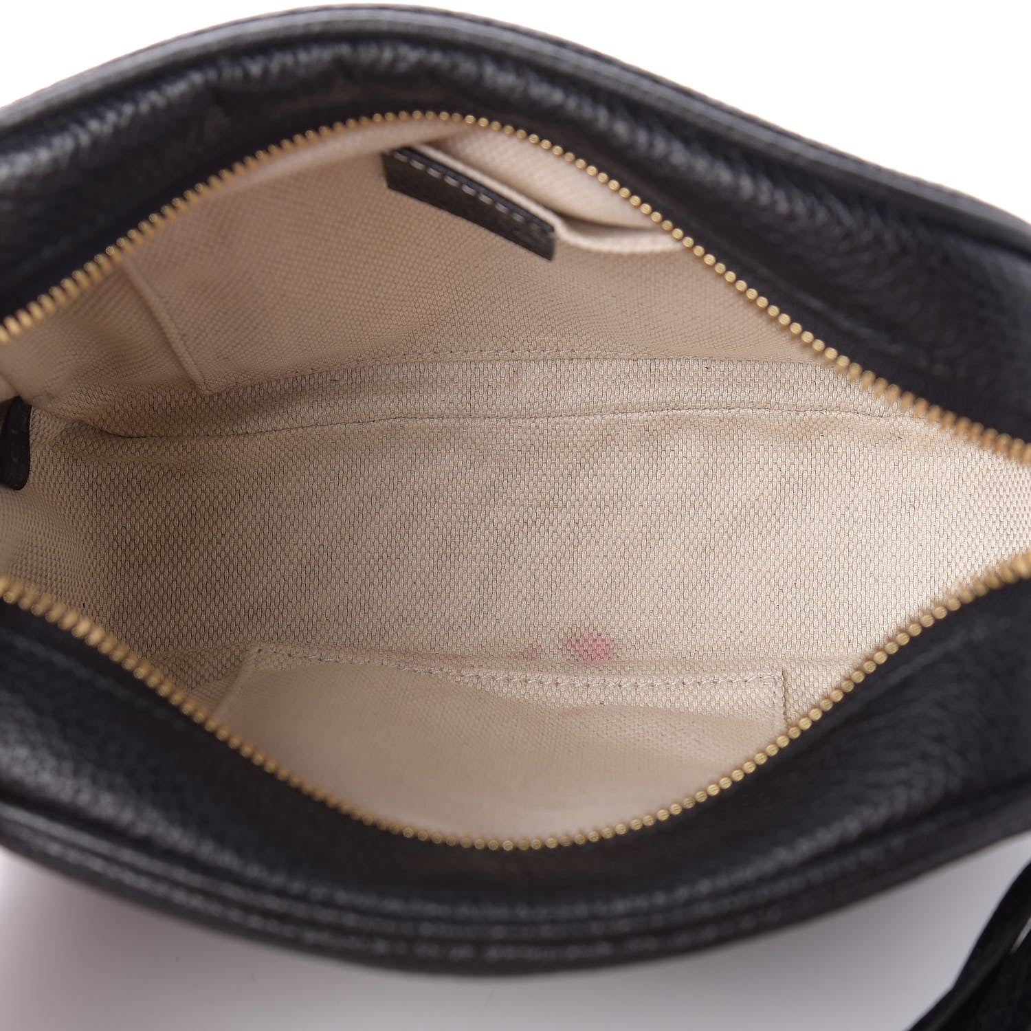 Gucci Pebbled Calfskin Small Soho Disco Bag Black 5 of 12
