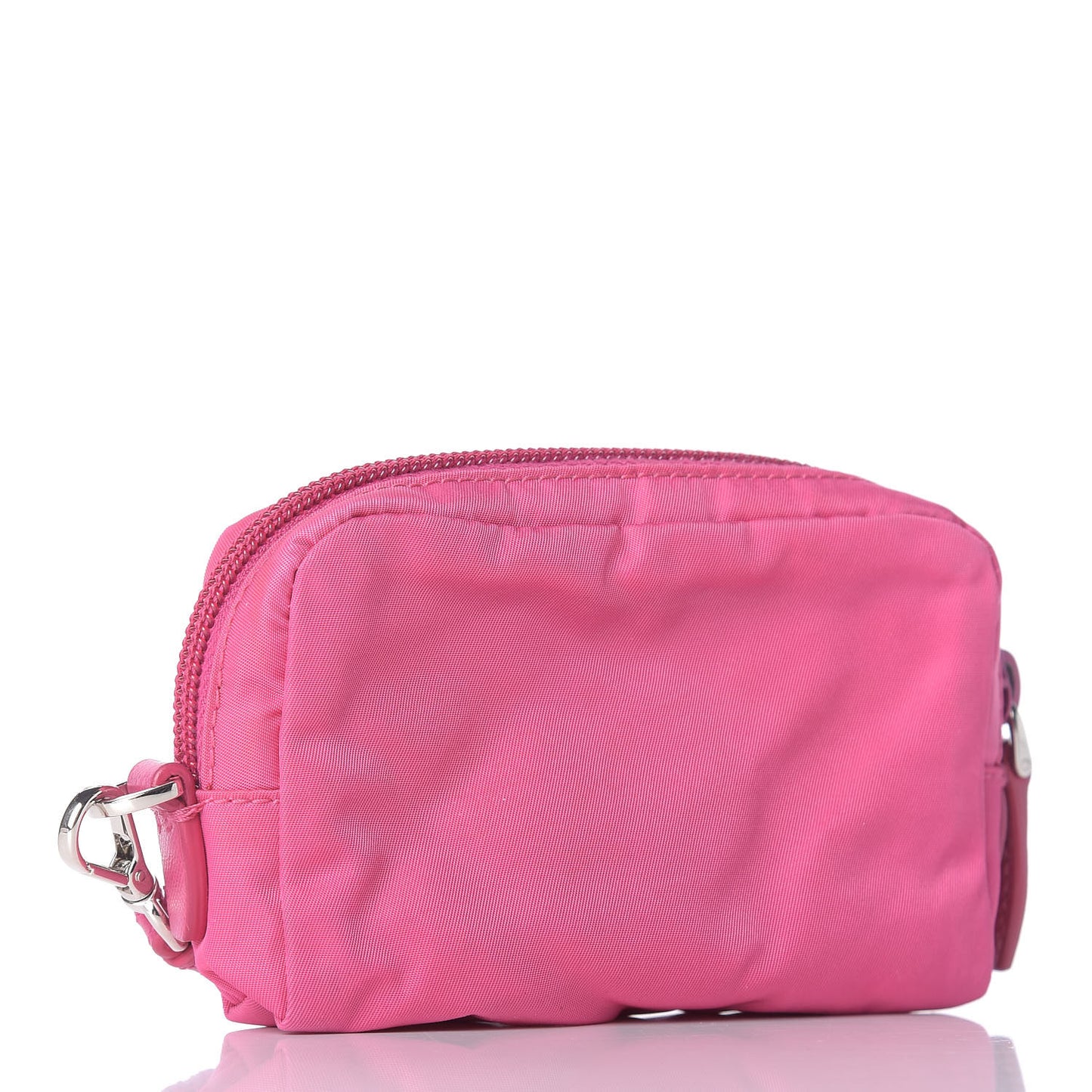 Tessuto Nylon Wristlet Fuxia
