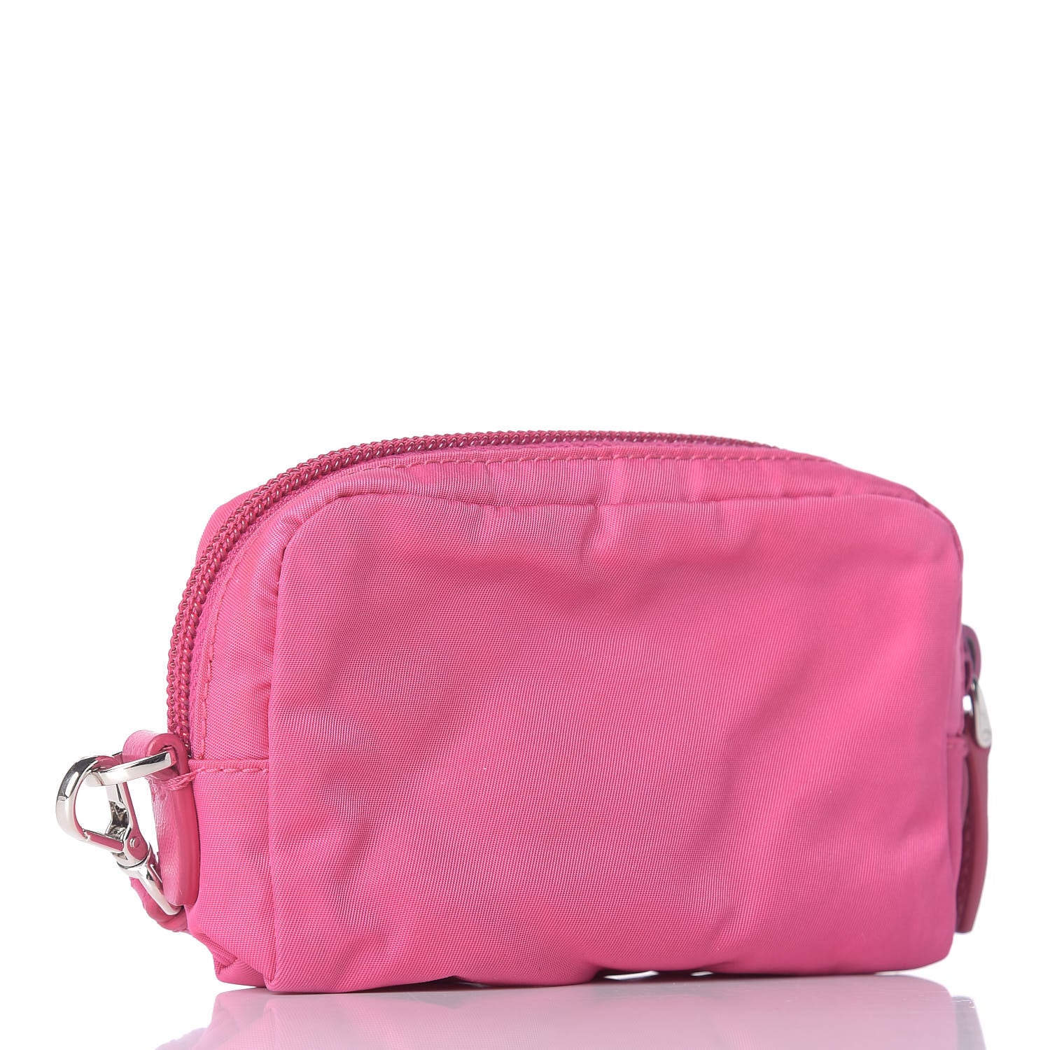 Prada Tessuto Nylon Wristlet Fuxia 3 of 10