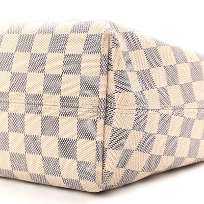Louis Vuitton Damier Azur Graceful PM Rose Ballerine 9 of 12