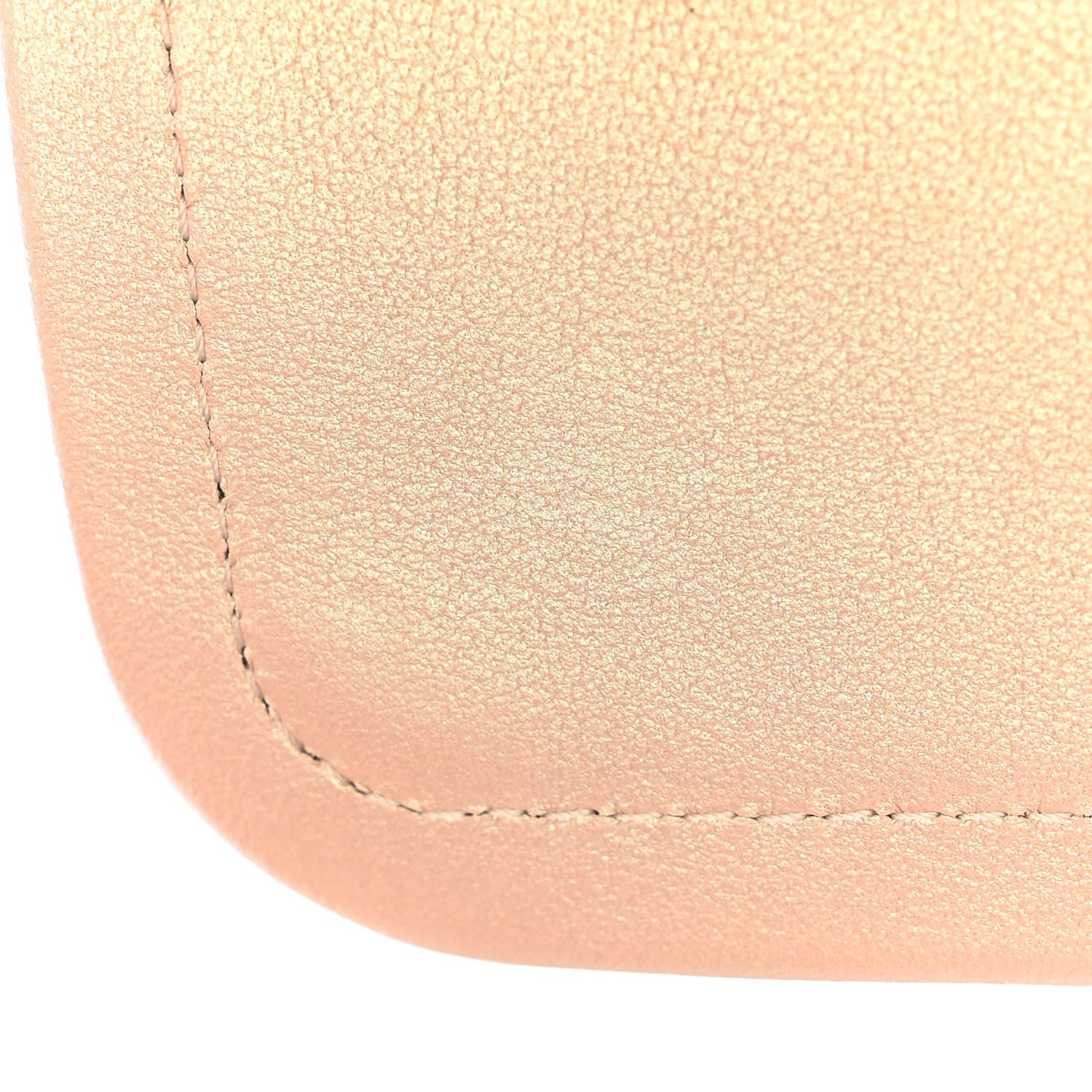 Chanel Iridescent Calfskin Quilted Medium Double Flap Beige 11 of 12