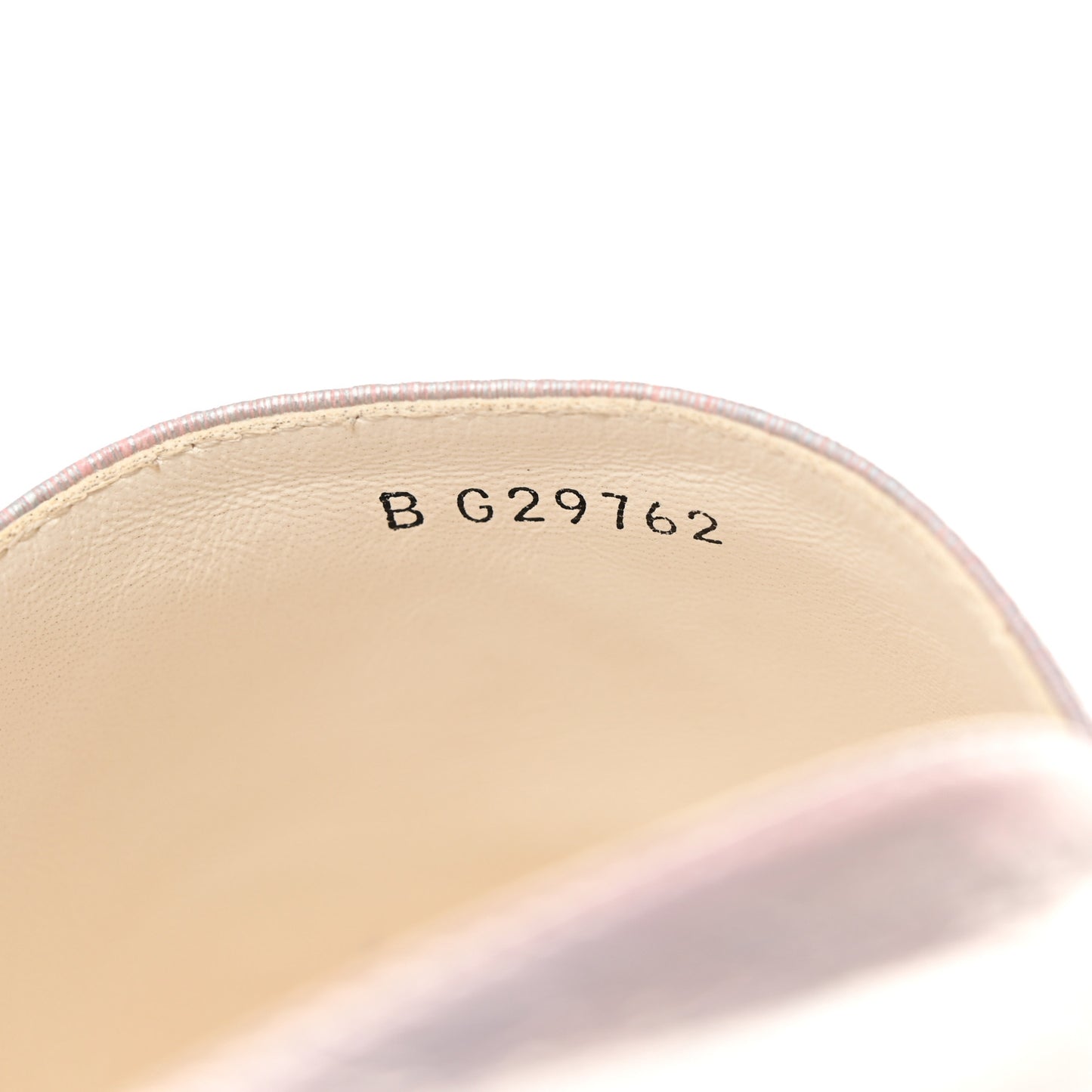 Laminated Lambskin Grosgrain Embroidered CC Espadrilles 39 Pink Silver Black