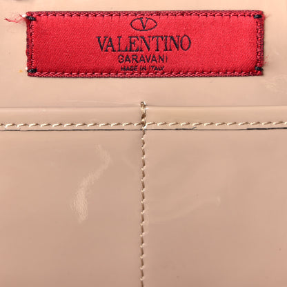 Valentino Garavani Raffia Medium Rockstud Tote Natural 7 of 9