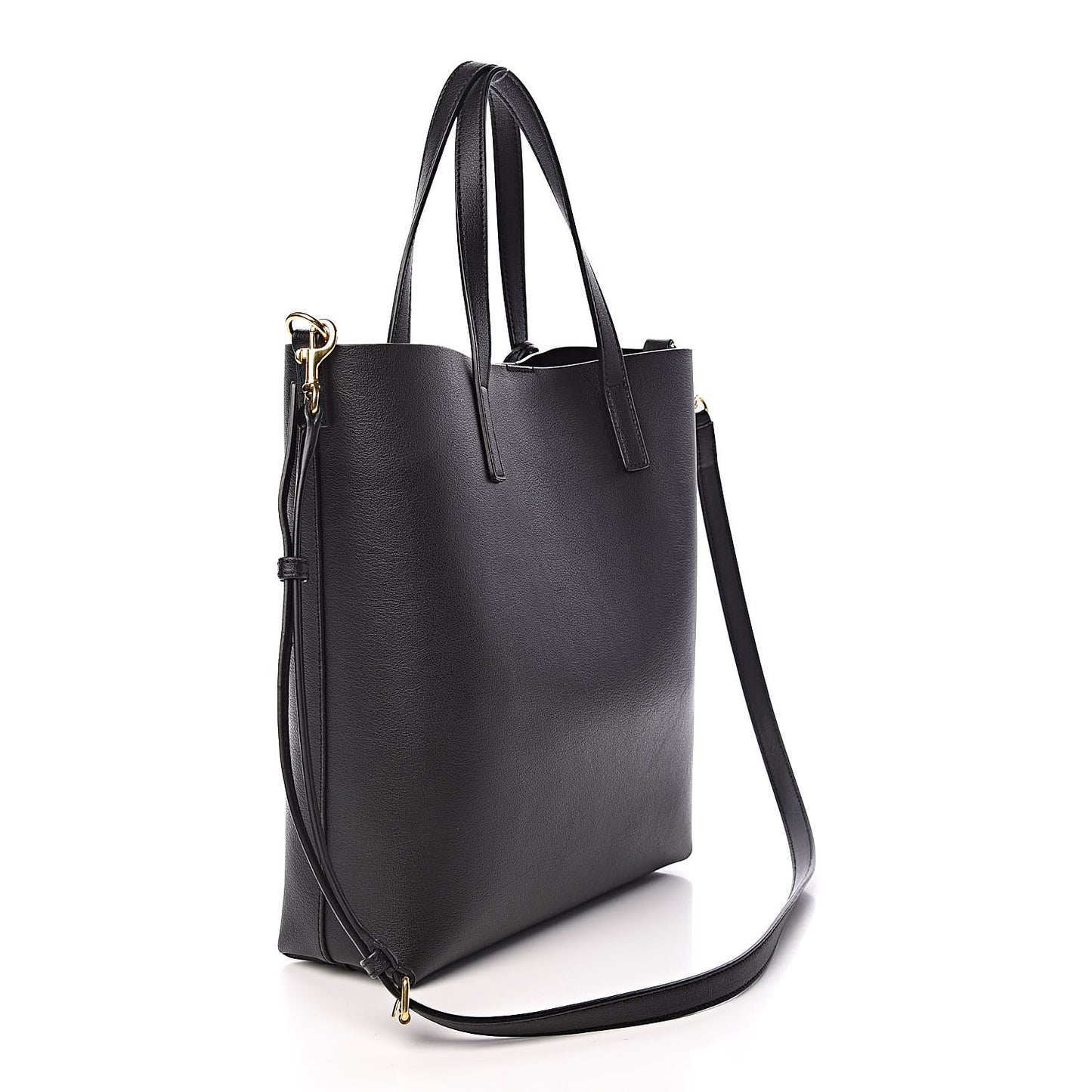 Calfskin Toy Shopping Tote Black