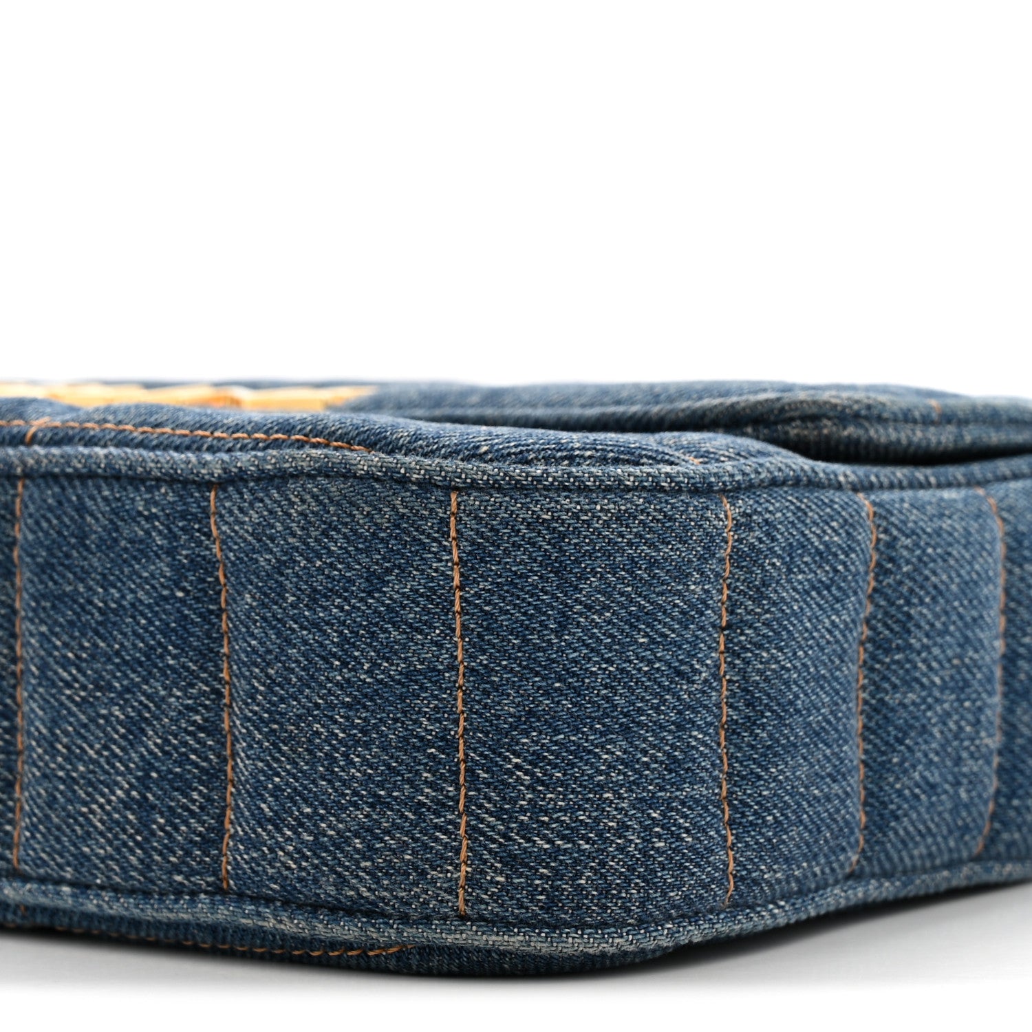 Celine Denim Matelasse Chain Shoulder Bag Blue 1841668 – FASHIONPHILE