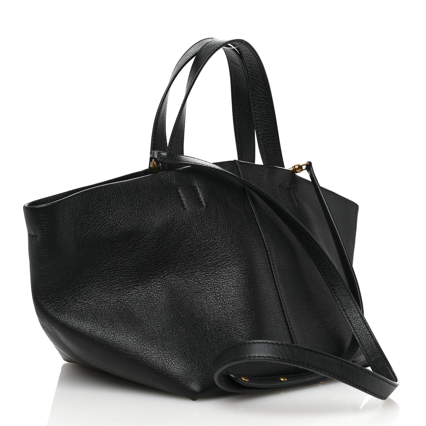 Calfskin Tulipano Bag Black