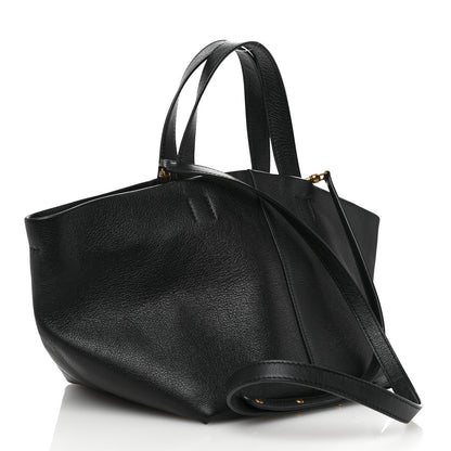 Mansur Gavriel Calfskin Tulipano Bag Black 3 of 9