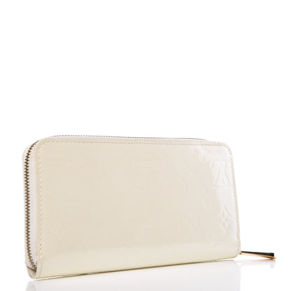 Louis Vuitton Vernis Zippy Wallet Perle 3 of 8