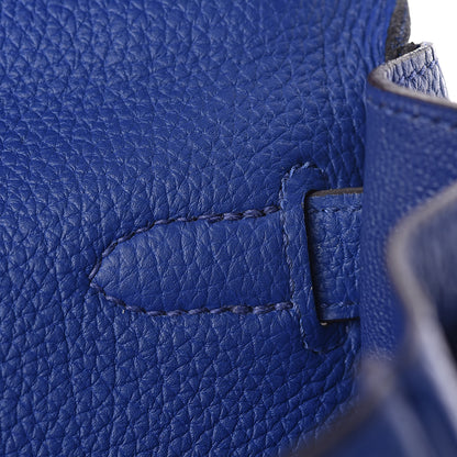 Hermes Togo Kelly Retourne 28 Bleu Electrique 13 of 37
