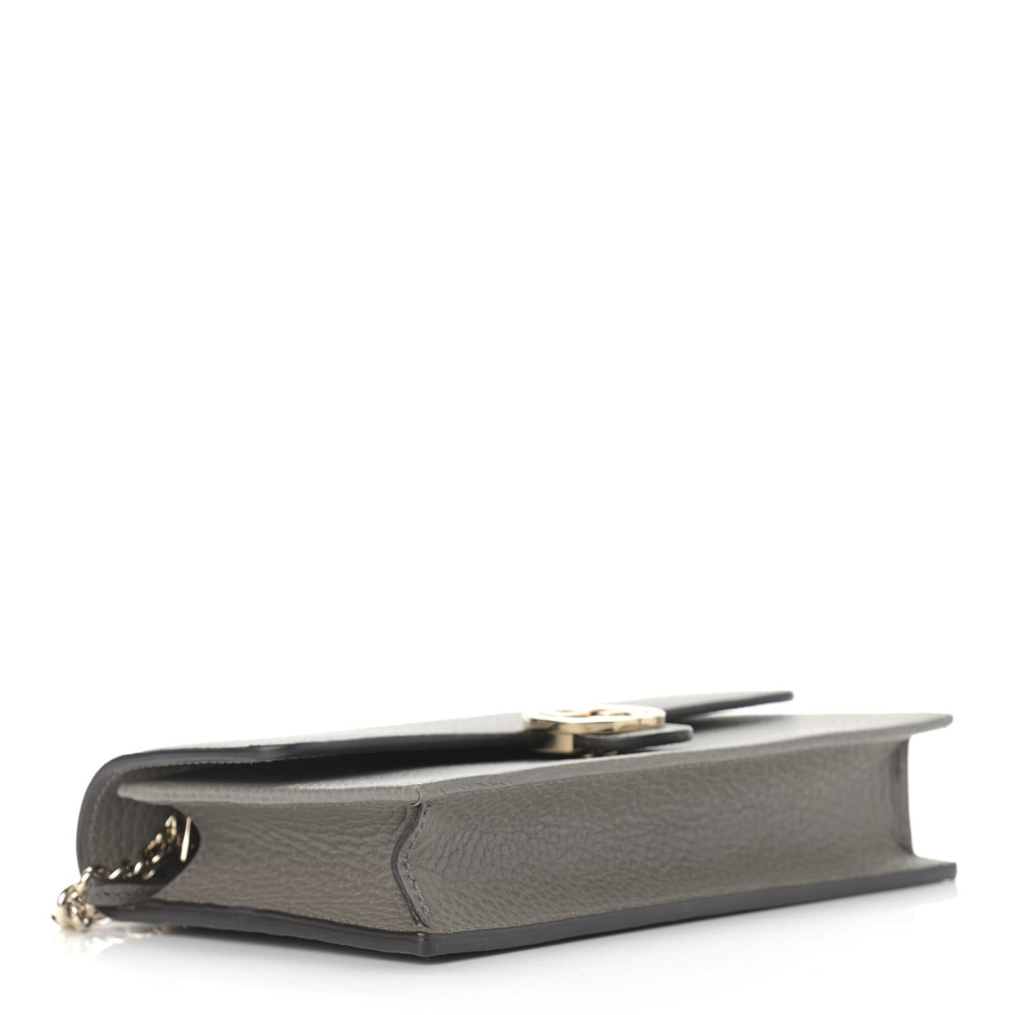 Dollar Calfskin Interlocking G Chain Wallet Loess