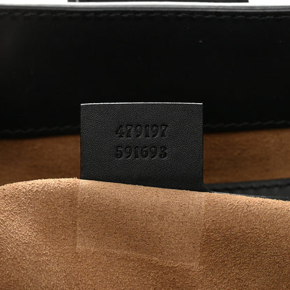 Gucci GG Supreme Monogram Medium Padlock Tote Black 7 of 16