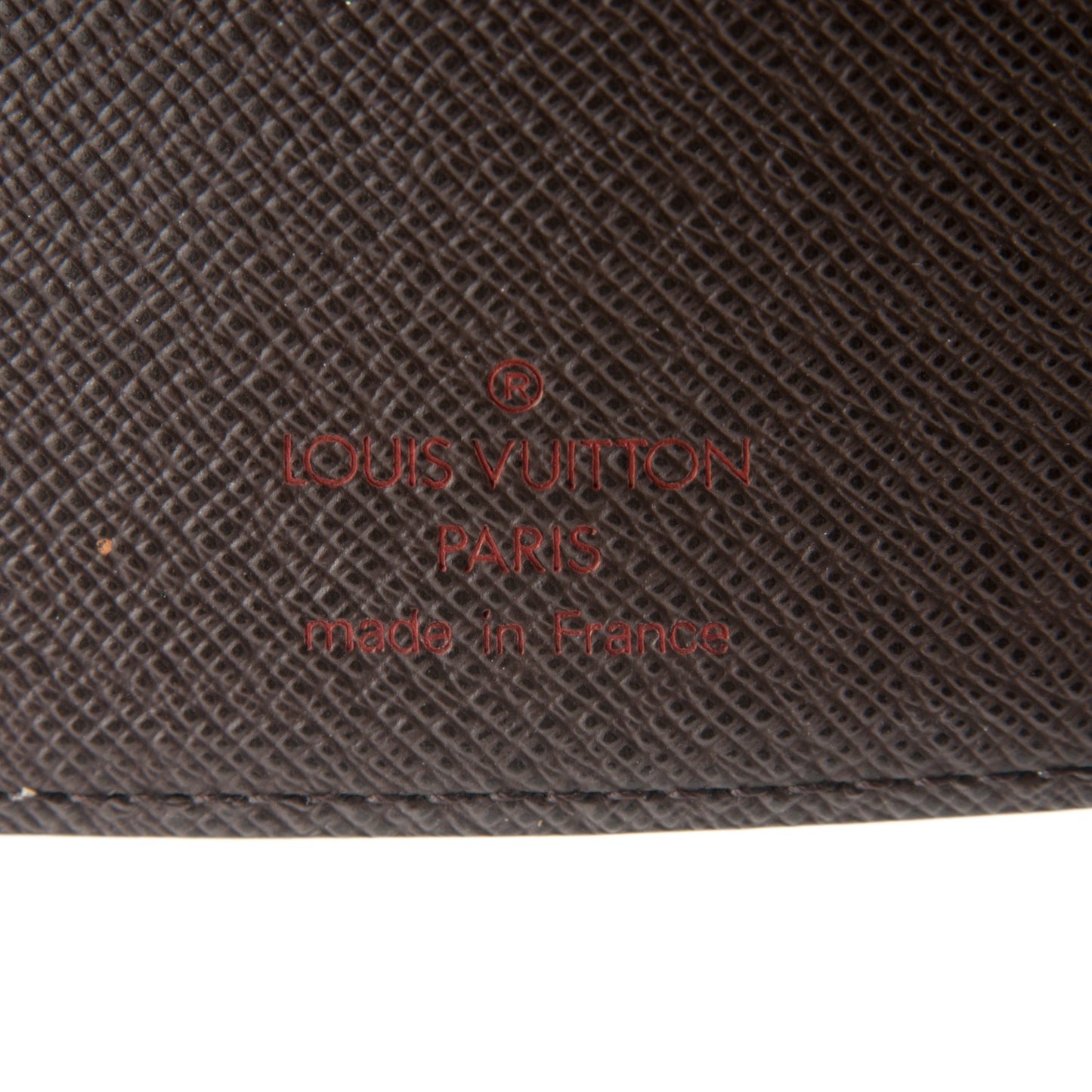 Damier Ebene Medium Ring Agenda Cover