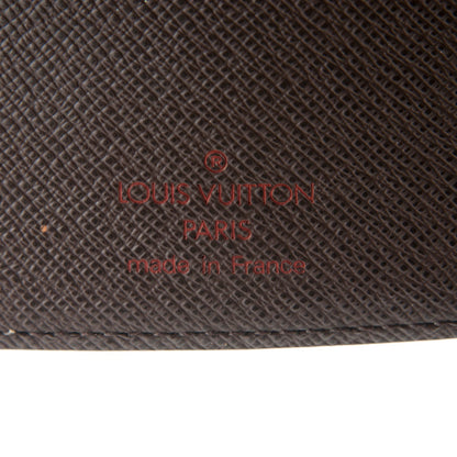 Louis Vuitton Damier Ebene Medium Ring Agenda Cover 6 of 7