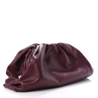 Bottega Veneta Smooth Butter Calf The Pouch Oversized Clutch Bordeaux 3 of 8