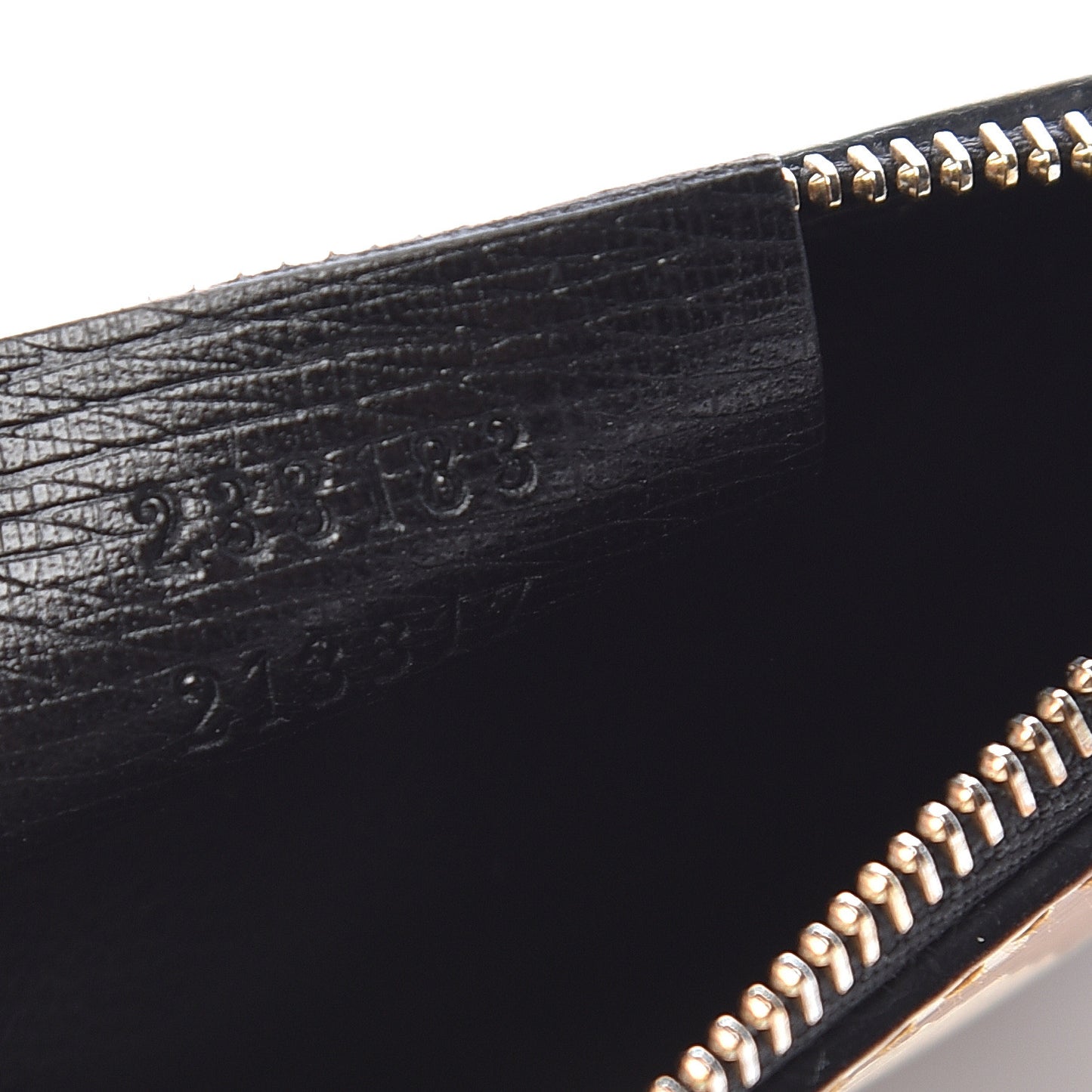 Calfskin Leopard Key Case Tobacco
