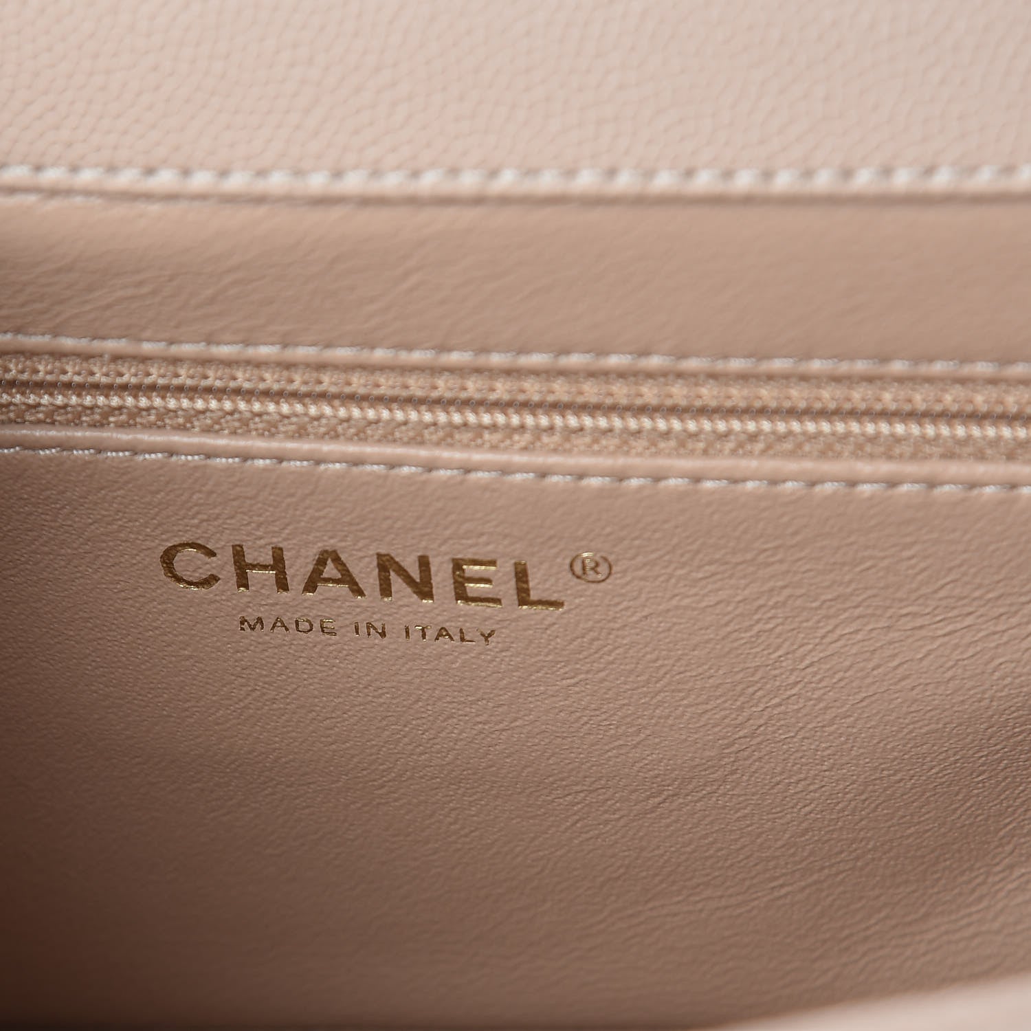 Chanel Caviar Quilted Small Business Affinity Flap Beige 6 of 10
