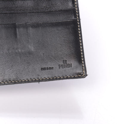 Fendi Zucchino Long Wallet Black 6 of 15