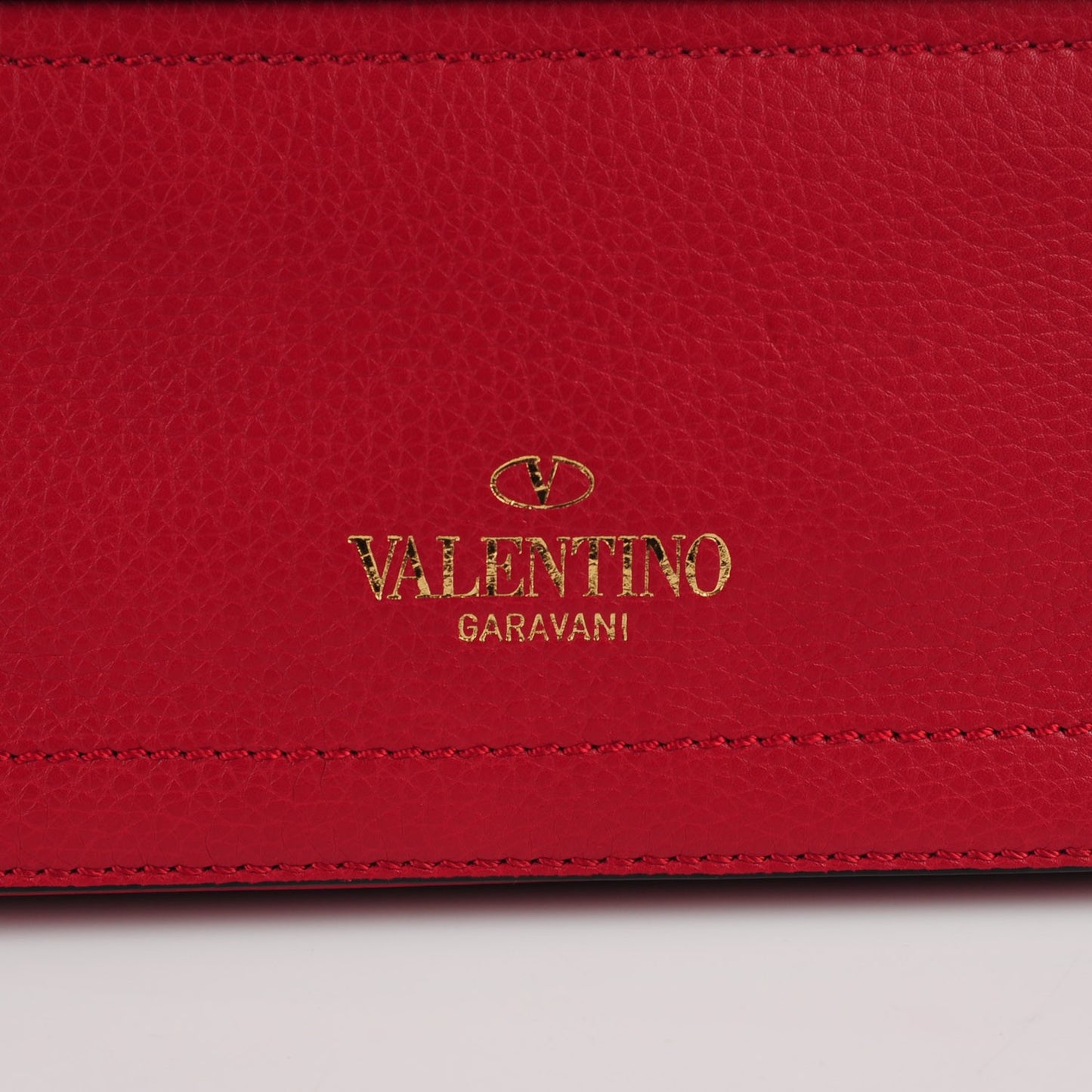 Vitello Eye On You Shoulder Bag Red