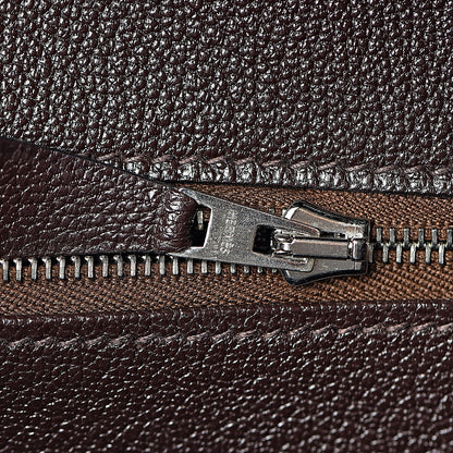 Hermes Shiny Porosus Crocodile Birkin 35 Cocoan 15 of 31