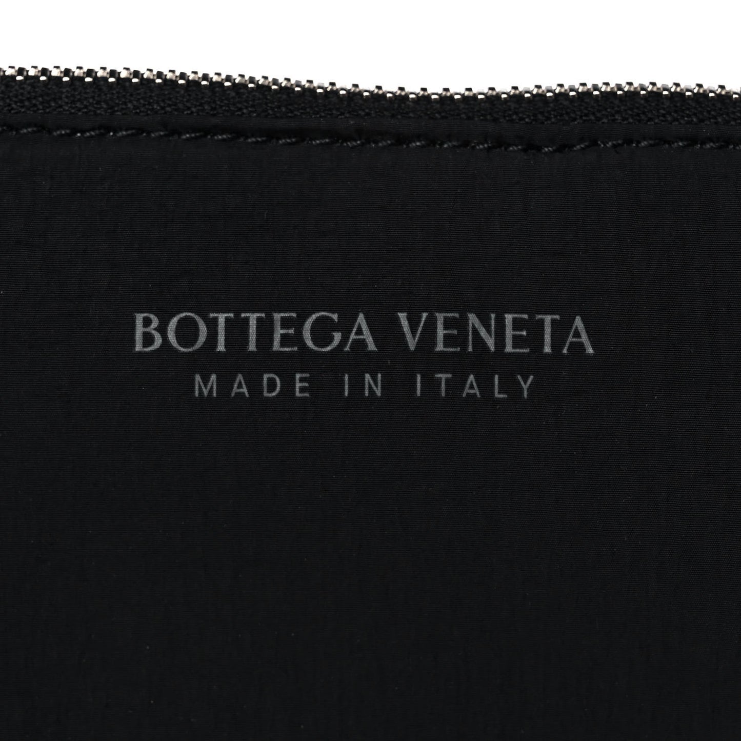 Nylon Intrecciato Padded Tech Cassette Bag Black