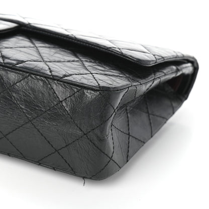 Chanel Aged Calfskin Quilted 50th Anniversary 2.55 Reissue 227 Flap Black 6 of 10