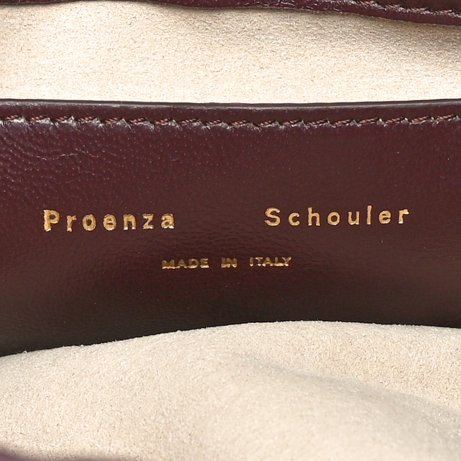 Proenza Schouler Lambskin Puffy Tobo Chain Shoulder Bag Chocolate 6 of 9