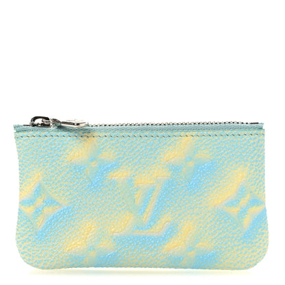 Louis Vuitton Empreinte Monogram Summer Stardust Key Pouch Water Green 1 of 9