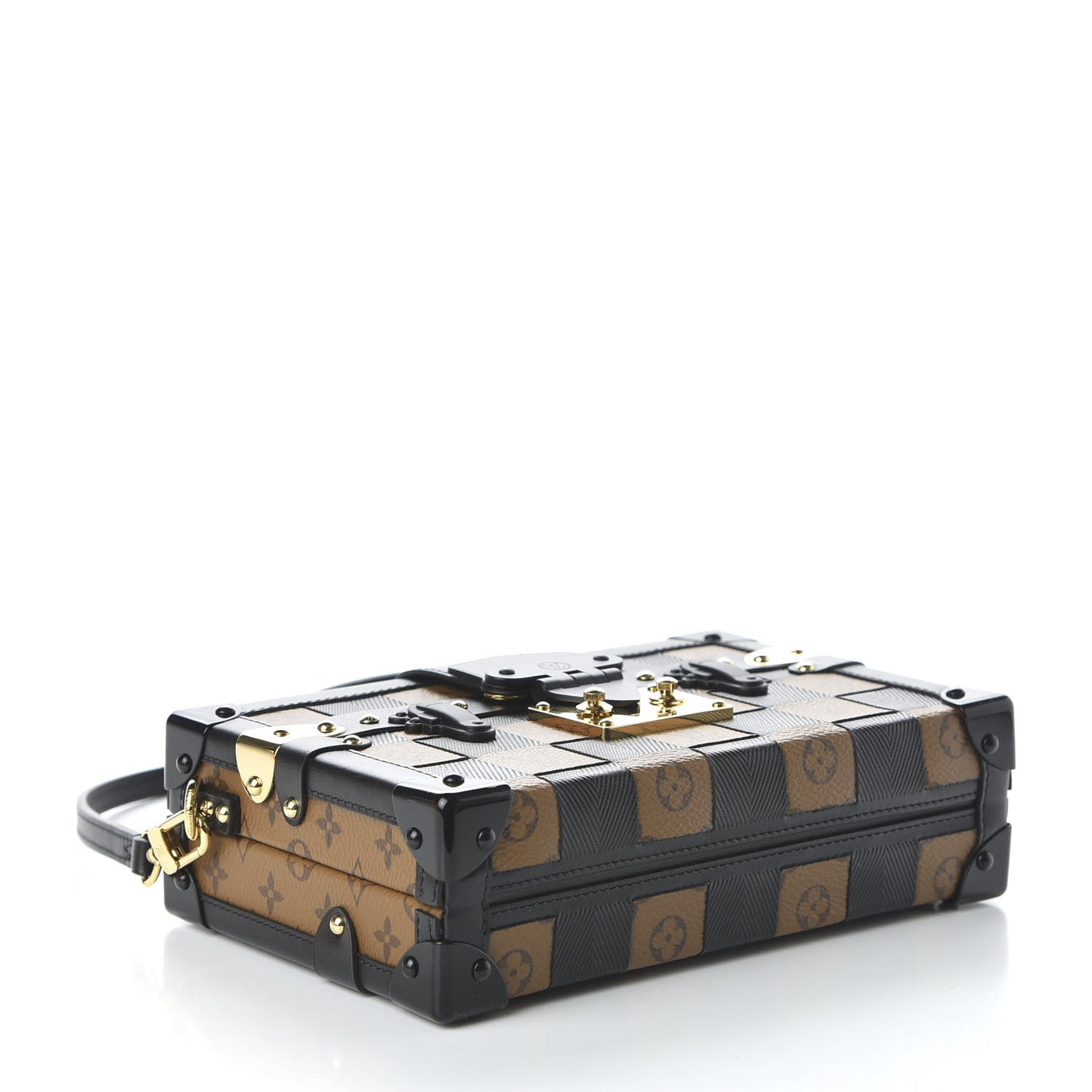 Monogram Tressage Petite Malle Black