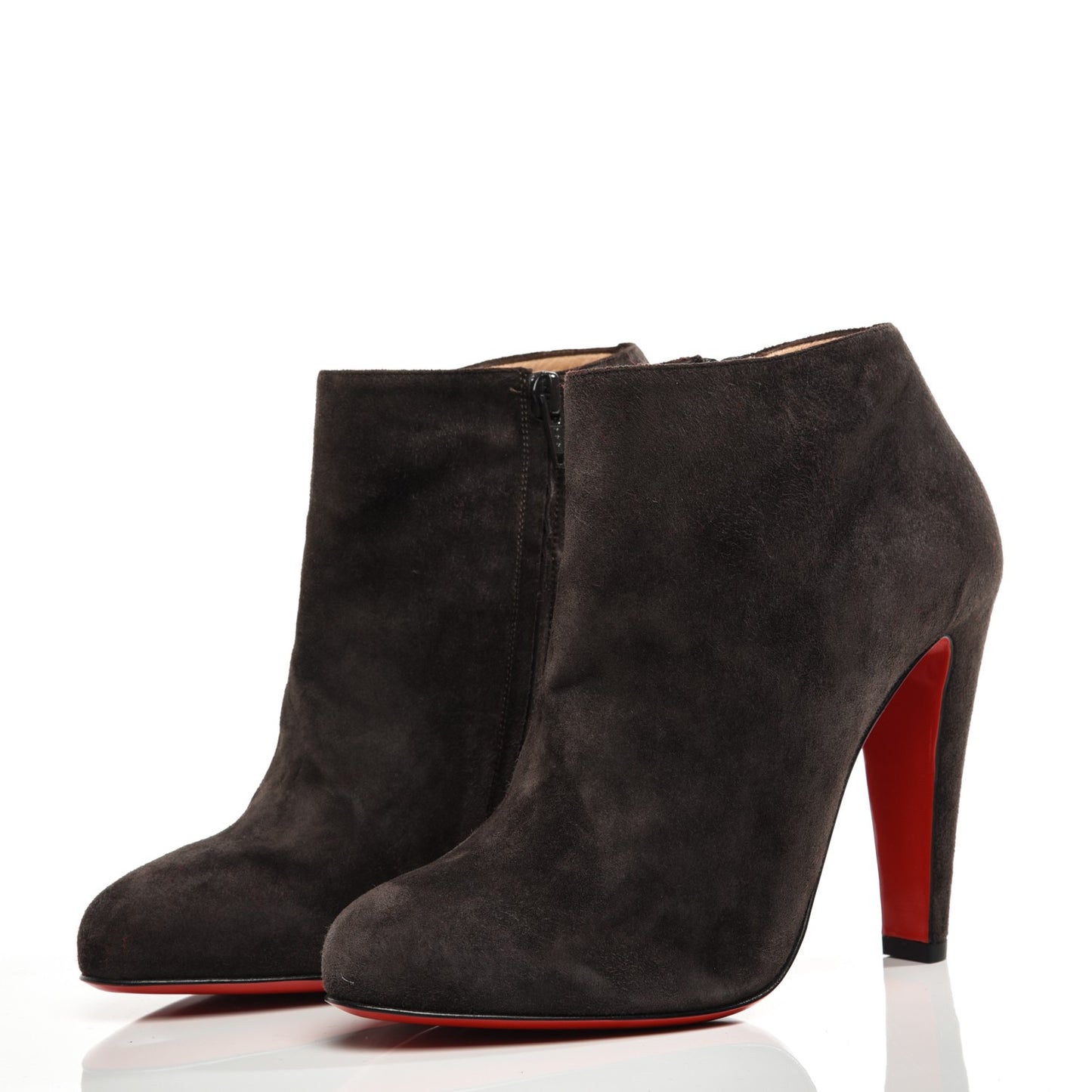 Suede Bobsleigh Booties 39 Taupe