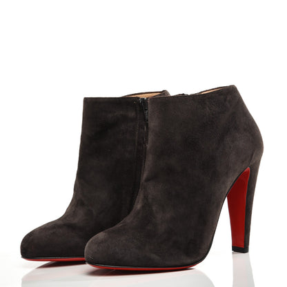 Christian Louboutin Suede Bobsleigh Booties 39 Taupe 2 of 8
