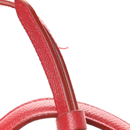 Celine Grained Calfskin Nano Belt Bag Coquelicot 13 of 14