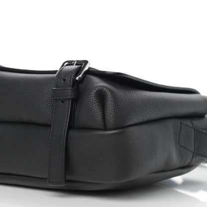 Loewe Soft Grained Calfskin XS Military Messenger Bag Black 10 of 13