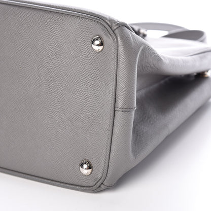 Prada Saffiano Medium Galleria Double Zip Tote Marmo 8 of 15