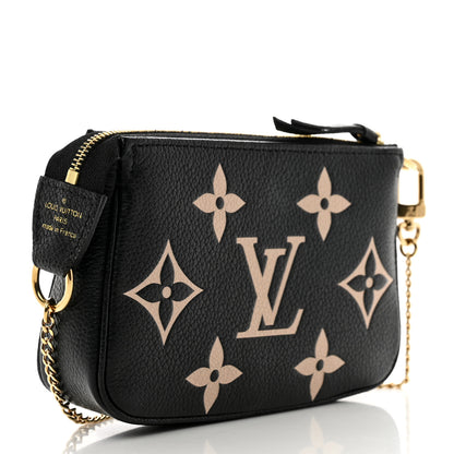 Louis Vuitton Empreinte Monogram Giant Mini Pochette Accessories Black 3 of 6
