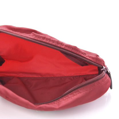 Prada Tessuto Nylon Cosmetic Bag Rosso 5 of 9