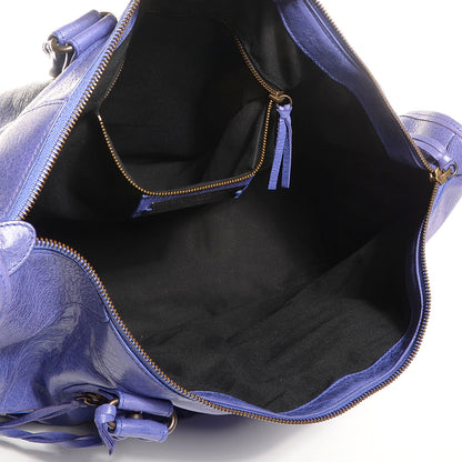 Balenciaga Agneau Classic Hardware Work Bleu Lavande 5 of 12