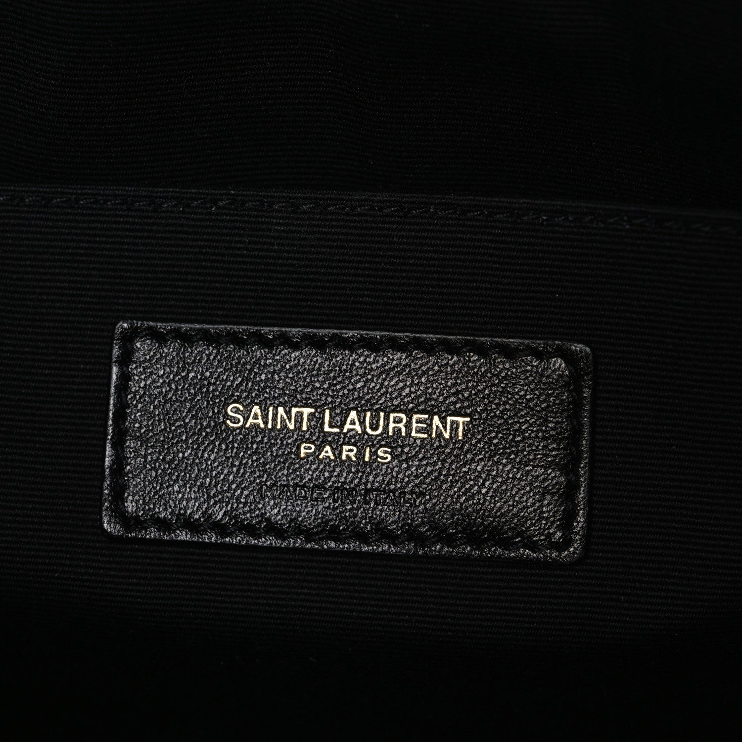 Saint Laurent Calfskin Matelasse Monogram Cassandre Tablet Pouch Black 6 of 7