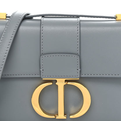 Christian Dior Smooth Calfskin Micro 30 Montaigne Flap Bag Blue Gray 7 of 12